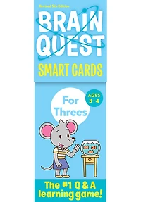 Brain Quest For Threes Smart Cards Revised 5th Edition