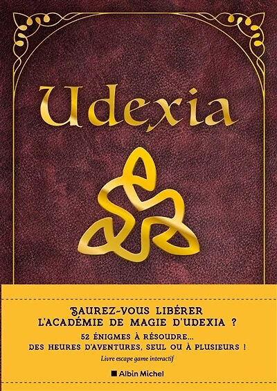 Udexia: livre escape game interactif