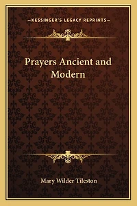 Prayers Ancient and Modern