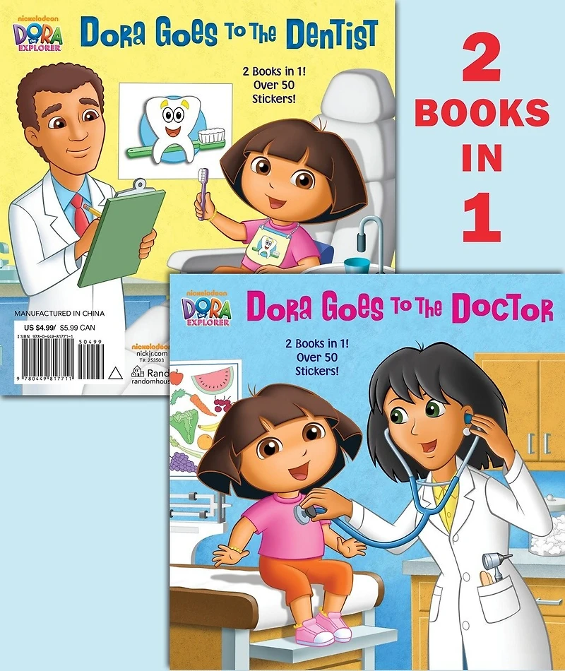 Dora Goes to the Doctor/Dora Goes to the Dentist (Dora the Explorer)