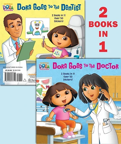 Dora Goes to the Doctor/Dora Goes to the Dentist (Dora the Explorer)