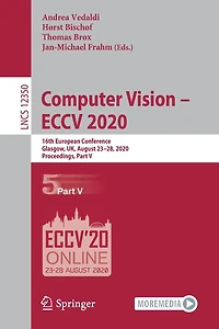 Computer Vision - Eccv 2020: 16th European Conference, Glasgow, Uk, August 23-28, 2020, Proceedings, Part V