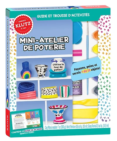 Klutz : Mini-atelier de poterie