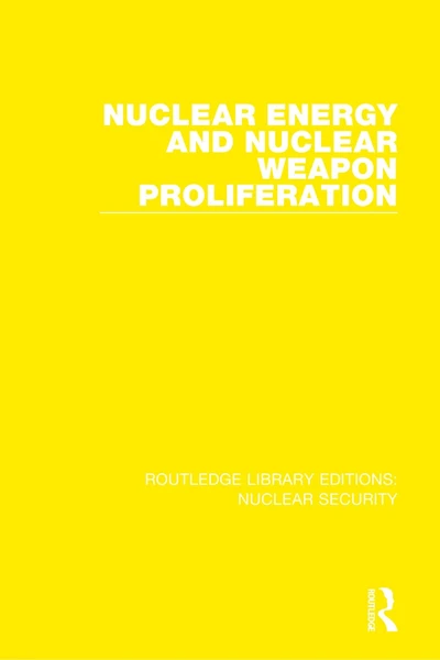 Nuclear Energy and Weapon Proliferation