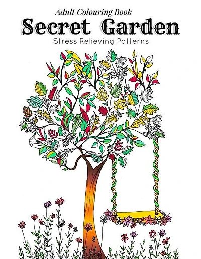 Adult Coloring Book: Secret Garden: Relaxation Templates for Meditation and Calming(adult colouring books, adult colouring book for ladies, adult coloring pages)