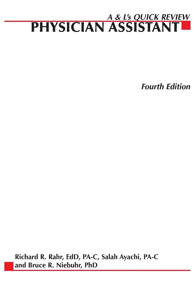 Appleton & Lange's Quick Review: Physician Assistant (Revised): Physician Assistant