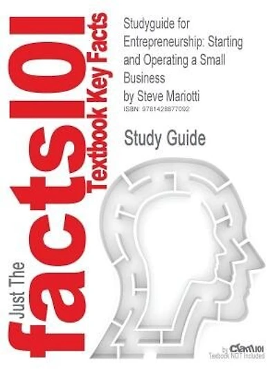 Studyguide For Entrepreneurship: Starting And Operating A Small Business By Steve Mariotti, Isbn 9780132366007