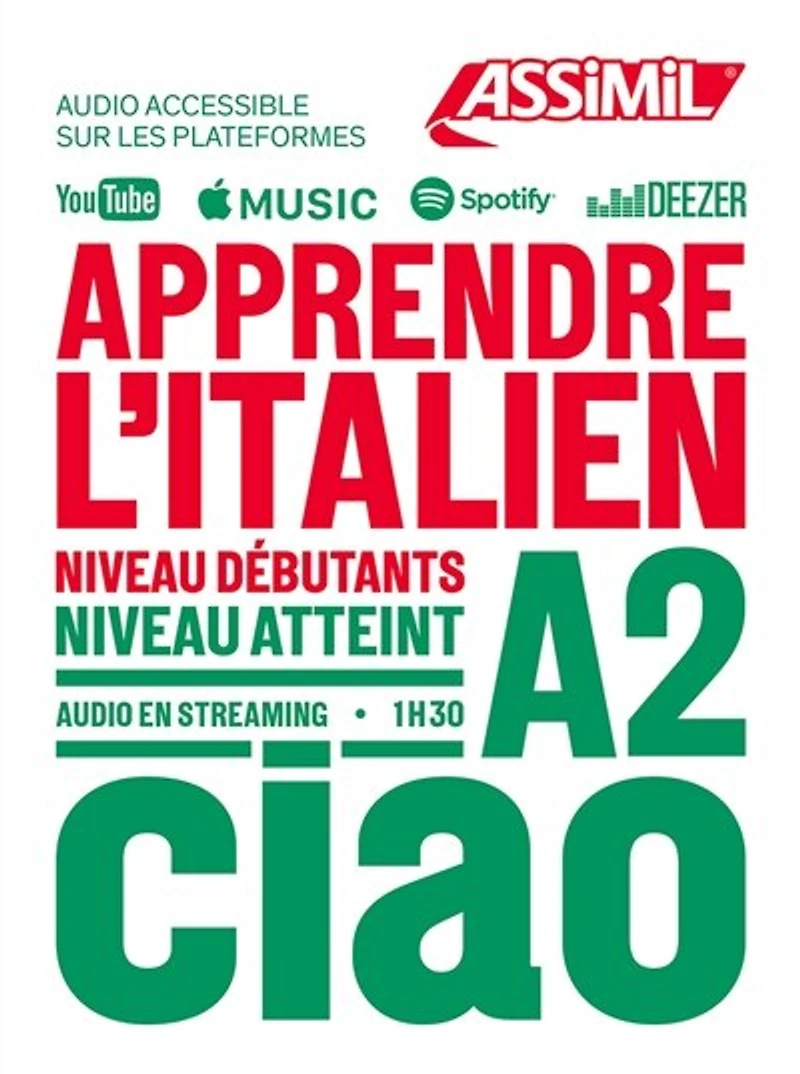 Apprendre l'italien: niveau débutants