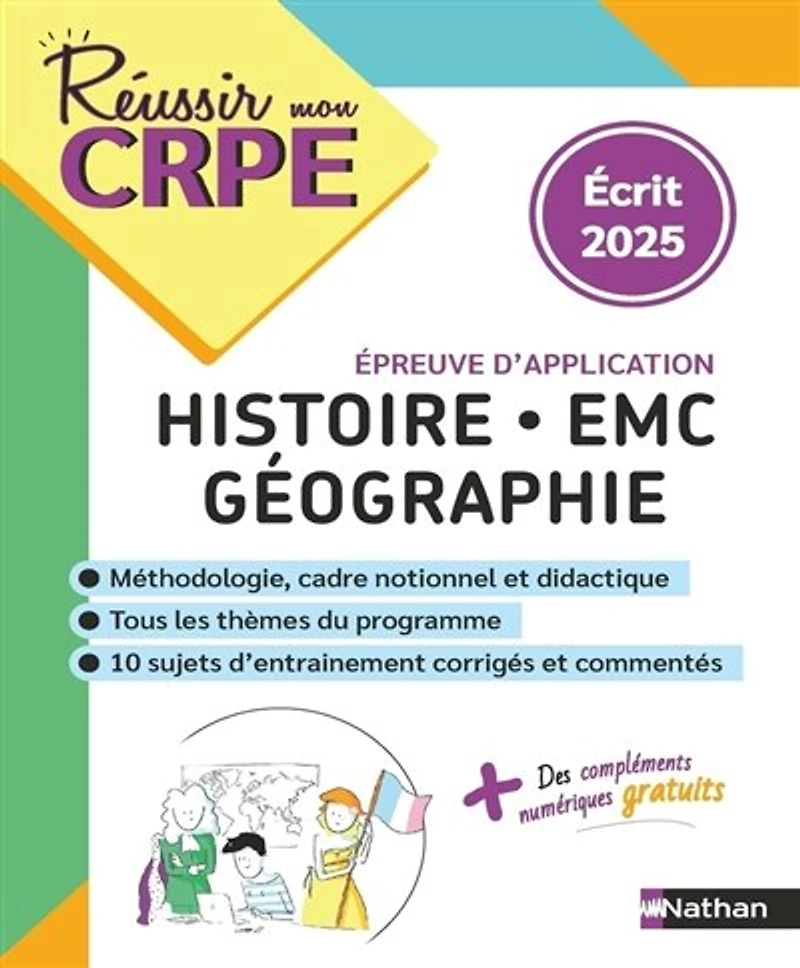 Annales histoire, géo, EMC: épreuve d'application, écrit M2