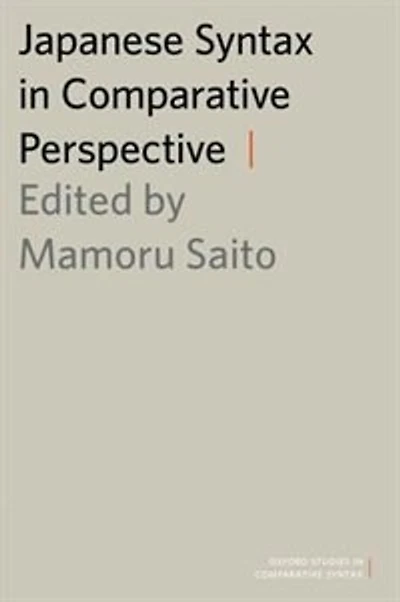 Japanese Syntax Comparative Perspective