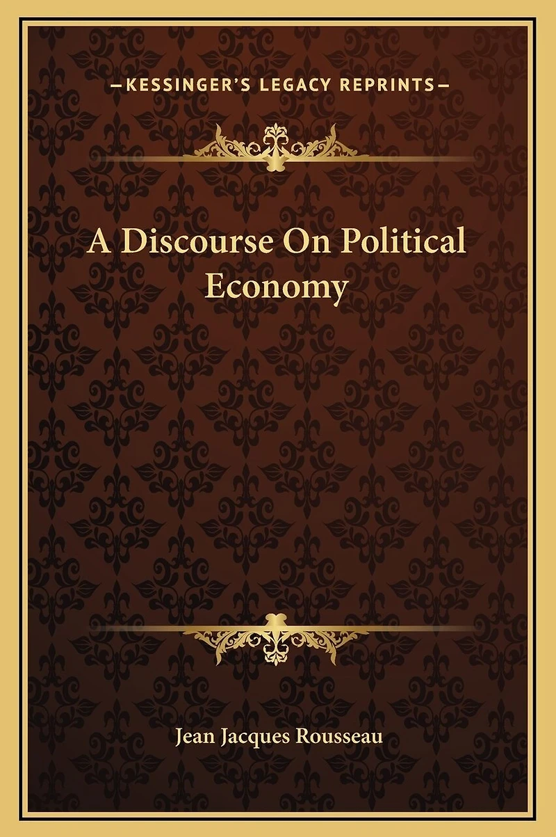 A Discourse On Political Economy