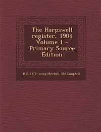 The Harpswell Register, 1904 Volume 1