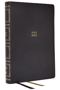 KJV Holy Bible: Paragraph-style Large Print Thinline with 43,000 Cross References, Black Leathersoft, Red Letter, Comfort Print (Thumb Indexed): King James Version: Holy Bible, King James Version