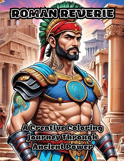 Roman Reverie: A Creative Coloring Journey Through Ancient Power