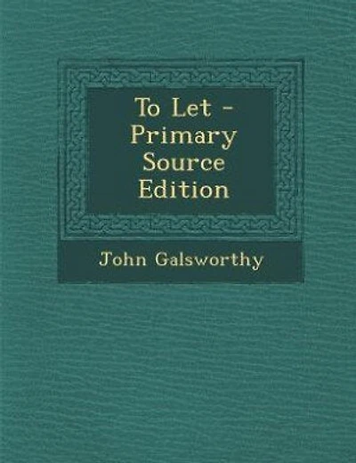 To Let - Primary Source Edition