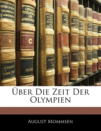 Uber Die Zeit Der Olympien