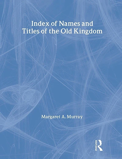 Index of Names & Titles of the