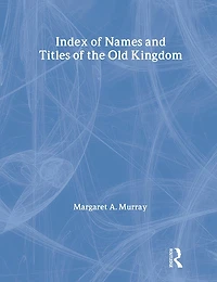 Index of Names & Titles of the