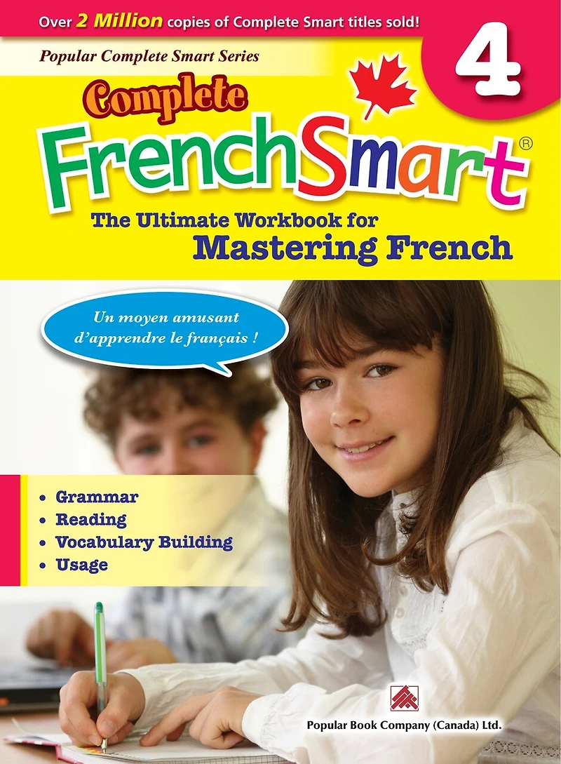 Complete Frenchsmart 4: Canadian Curriculum French Workbook For Grade 4