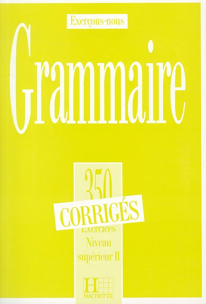 350 Exercices Grammaire