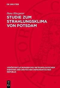 Studie zum Strahlungsklima von Potsdam
