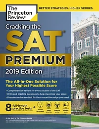Princeton Review SAT Premium Prep, 2022: 9 Practice Tests + & Techniques Online Tools