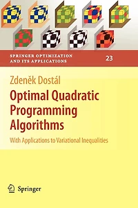 Optimal Quadratic Programming and QCQP Algorithms with Applications