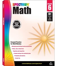 Spectrum Math Workbook, Grade 6: Volume 7