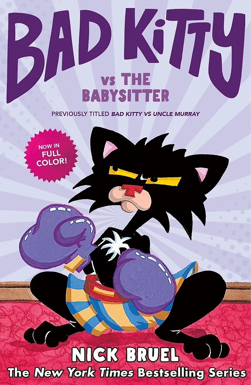 Bad Kitty vs the Babysitter (paperback black-and-white edition)