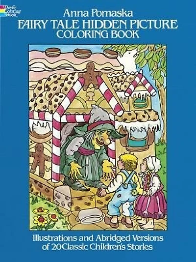 Fairy Tale Hidden Picture Coloring Book