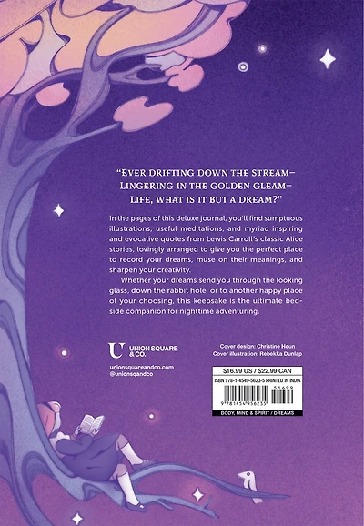 Alice's Wonderland Dream Journal: A Memory Book Inspired by the Works of Lewis Carroll