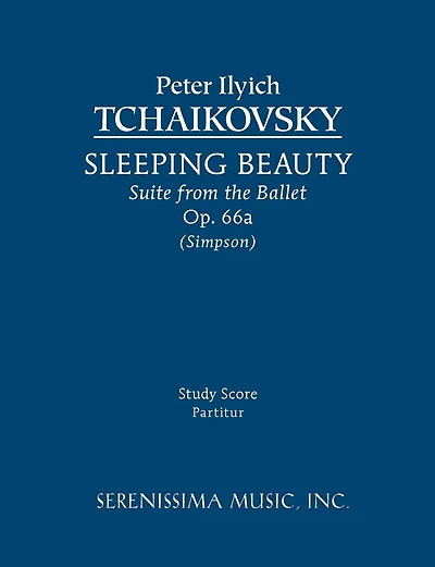 Sleeping Beauty Suite, Op.66a: Study score