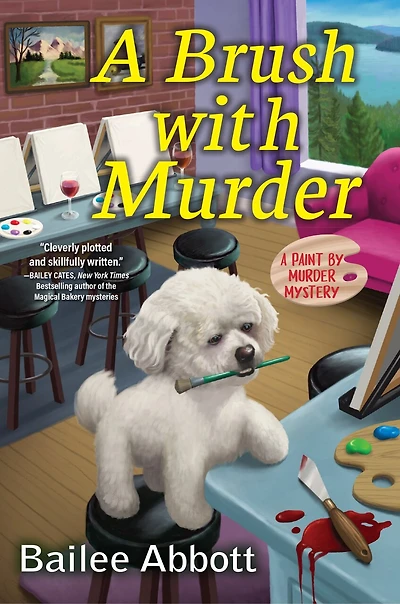 A Brush with Murder: Paint by Murder Mystery