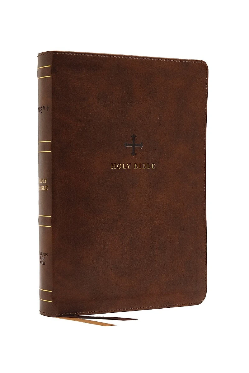 NRSV, Catholic Bible, Standard Personal Size, Leathersoft, Black, Comfort Print: Holy Bible