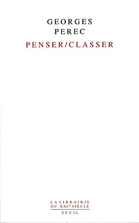Penser, classer