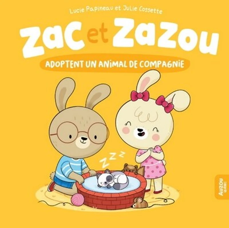 Zac et Zazou adoptent un animal de compagnie