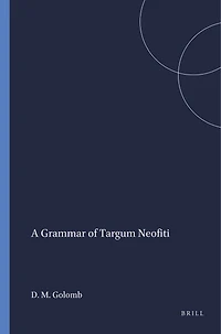 A Grammar of Targum Neofiti