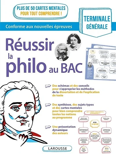 Réussir la philo au bac en cartes mentales: terminales générale & technologiques