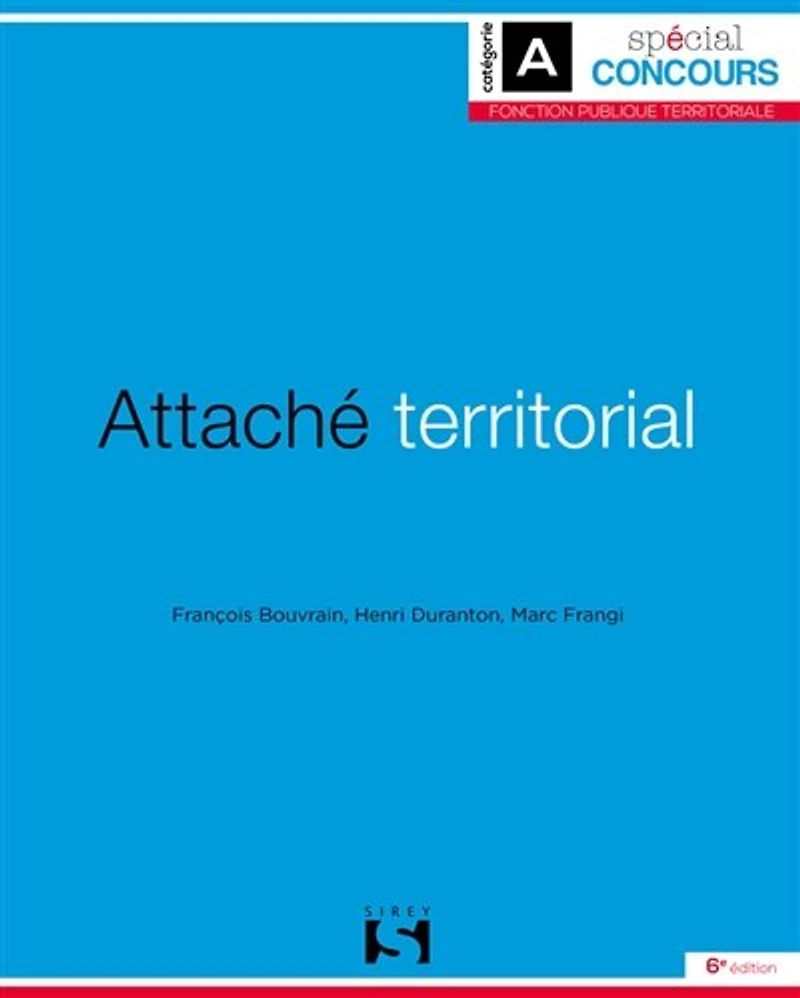 Attaché territorial : catégorie A: catégorie A