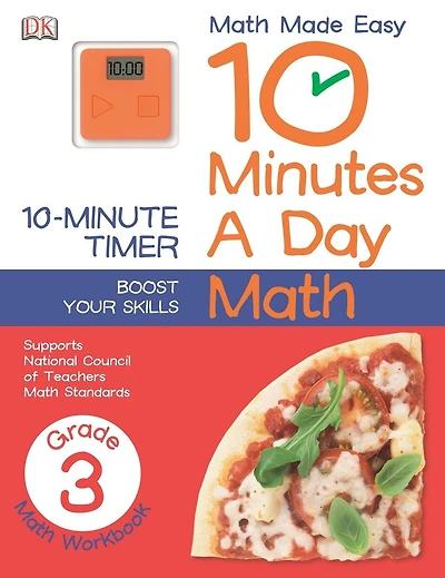 10 Minutes A Day: Math, Third Grade: Supports National Council Of Teachers Math Standards