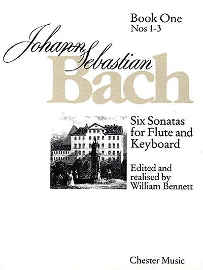 6 Sonatas for Flute and Keyboard: Book One (Nos. 1-3)