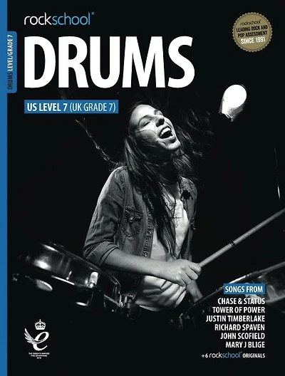 Rockschool Drums Grade 7 2018+ Book/online Audio: Book/online Audio