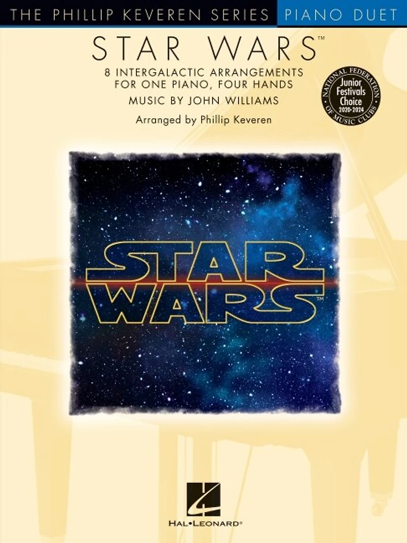 Star Wars: Arr. Phillip Keveren The Phillip Keveren Series Piano Duet Nfmc 2020-2024 Selection