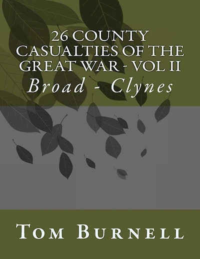 26 County Casualties of the Great War Volume II: Broad - Clynes