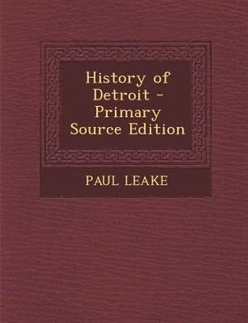 History of Detroit