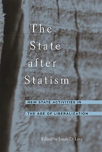 State after Statism: New State Activities in the Age of Liberalization