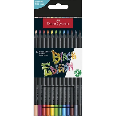 FC Black Edition Colour Pencils, 12