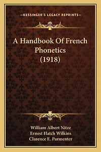A Handbook Of French Phonetics (1918)