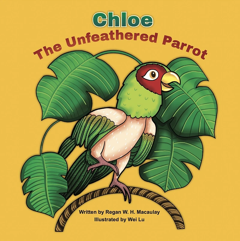 Chloe the Unfeathered Parrot