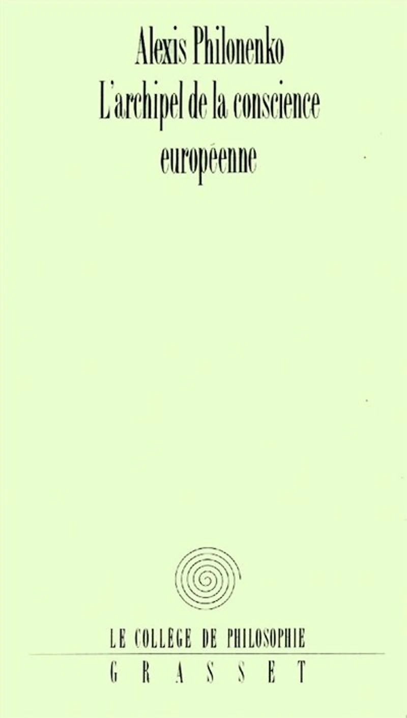 L' archipel de la conscience européenne